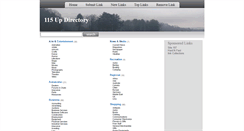 Desktop Screenshot of 115up.info